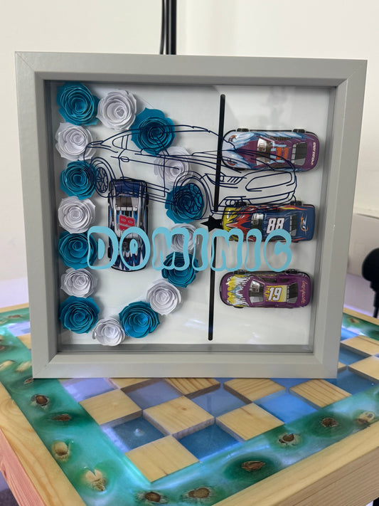 Personalized Shadow Box For Boys